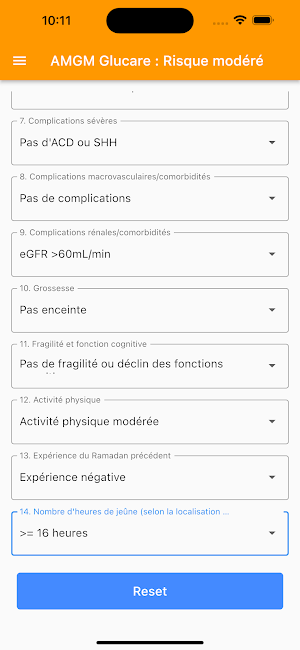 AMGM Glucare Screenshot 2