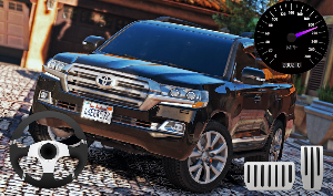 City SUV Toyota Land Cruiser 200 Parking Screenshot 2