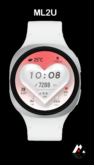 ML2U 388 Heart Glow Digital Screenshot 2
