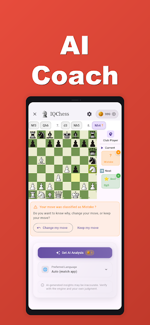 IQChess: AI GPT Chess Coach Screenshot 1