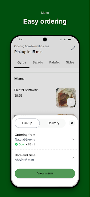 Natural Greens Screenshot 2