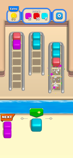 Block Hop 3D! Screenshot 2
