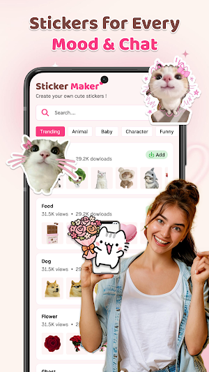 Sticker Maker: Emoji Studio Screenshot 0