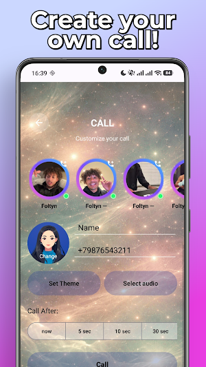 Foltyn Fake Call & Chat Screenshot 3
