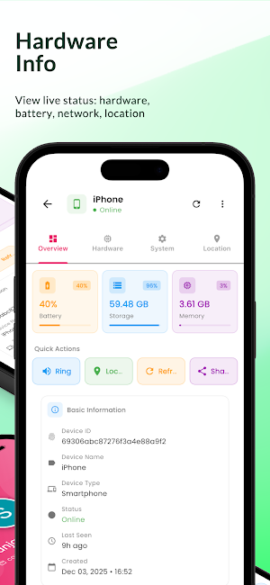mDevices Screenshot 2