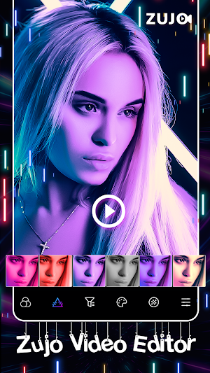 Zujo : Magic Video Editor & Magic Video Effects Screenshot 0