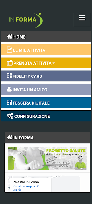 In.Forma Palestra Screenshot 2