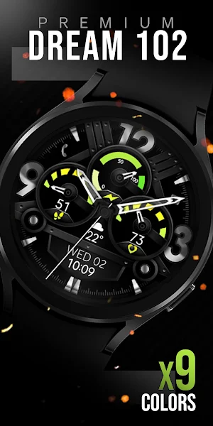 Dream 102 - Hybrid Watch Face Screenshot 1