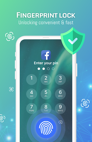 Applock: Fingerprint Lock, PIN Screenshot 3