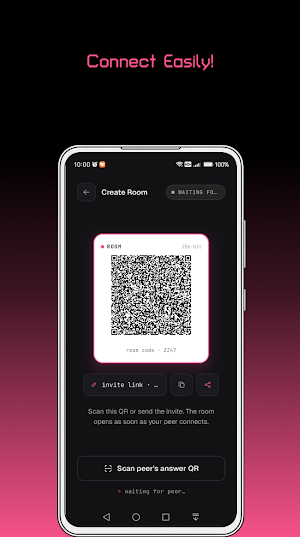 NakeSec P2P Security Messenger Screenshot 1