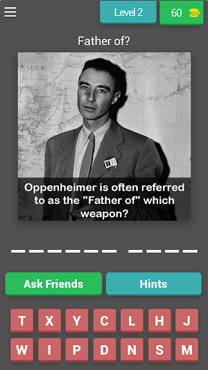 Oppenheimer Quiz Screenshot 2