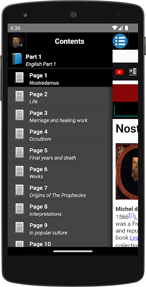 Nostradamus - Biography Screenshot 0