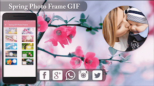 Spring Photo Frame Screenshot 1