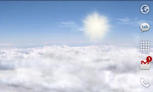 Blue Skies Free Live Wallpaper Screenshot 2