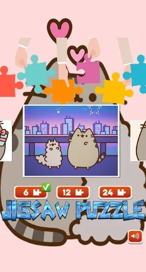 Pusheen Cat & Stormy Game Screenshot 1