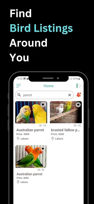 BirdZone - Bird Market & Items Screenshot 1