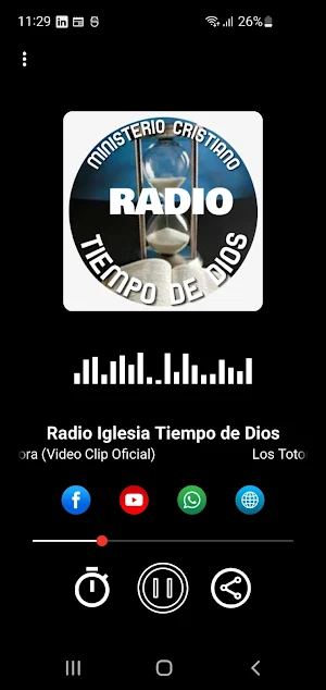 Radio Iglesia Tiempo de Dios Screenshot 0