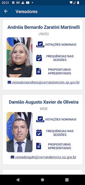 Câmara de Lençóis Paulista Screenshot 1