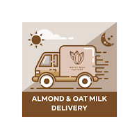 Almond and Oat Milk Delivery b