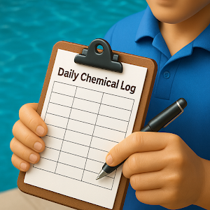 Pool Chemical Logbook Screenshot 0