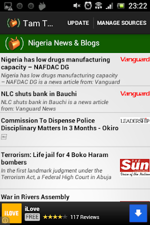 Nigeria News Screenshot 0
