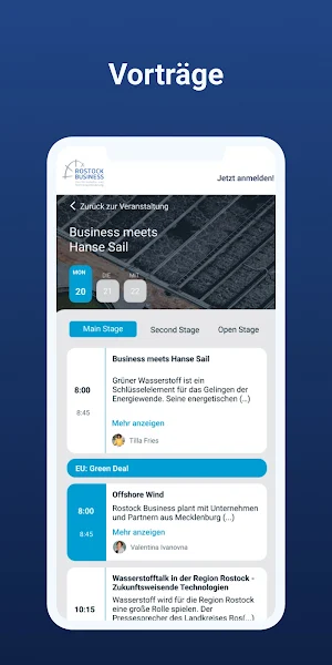 Rostock Business Events Screenshot 2