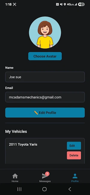 My Mobile Mechanic Screenshot 0