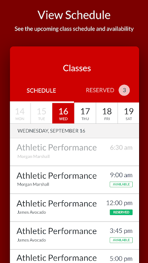 Traction Athletic Performance Screenshot 0