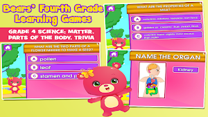 Fourth Grade Games: Learning with the Bears Screenshot 3