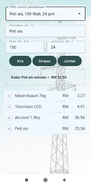 Kira Kadar Elektrik Screenshot 1