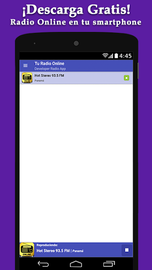 Radio Panama 94.5 FM - Radio Online Screenshot 1