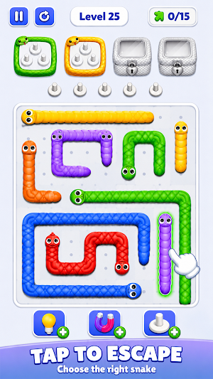 Snake Escape Puzzle: Sort 3D Screenshot 0
