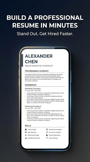 Resume Builder: CV Maker Pro Screenshot 0