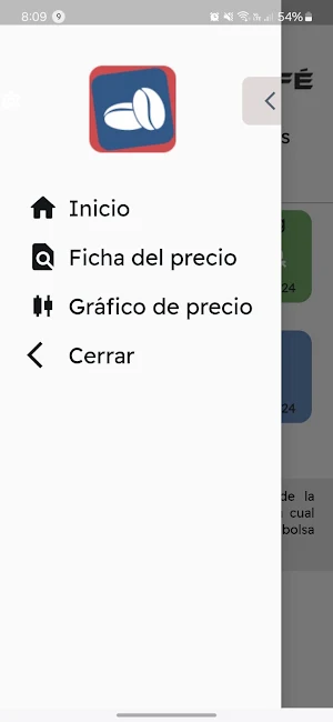 Precio del Café Screenshot 1