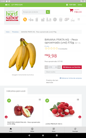 Empório Hortisabor Screenshot 1