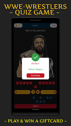 Guess The Wrestlers Quiz Screenshot 3