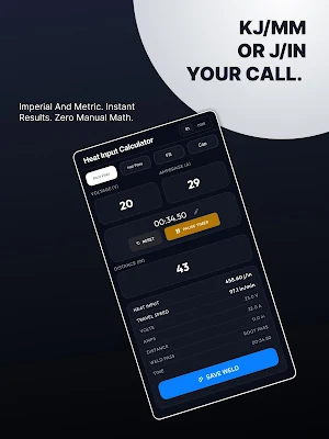 G3 - Heat Input Calculator Screenshot 2