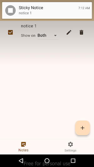 Sticky Notice Screenshot 3