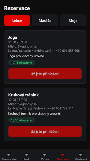 GYMBARN Screenshot 1