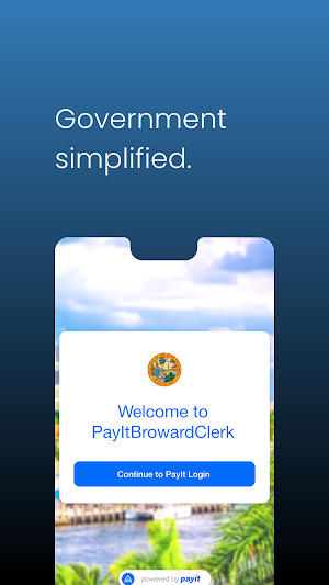 PayItBrowardClerk Screenshot 1