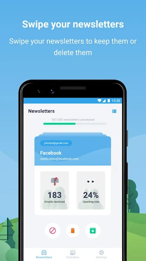 Cleanfox - Clean Up Your Inbox - Mail Cleaner Screenshot 1