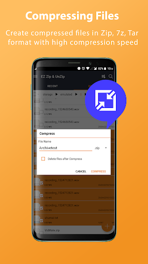 Zip File Extractor - File Compressor, Unzip, Unrar Screenshot 0