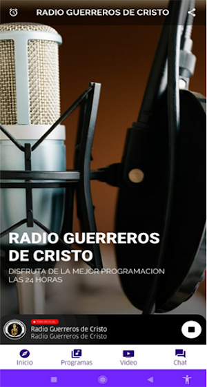 Radio y Tv Guerreros De Cristo Screenshot 1