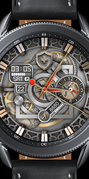 Pattern Shield Watch by ZH Screenshot 0