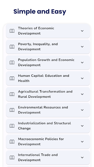 Developmental Economics Screenshot 0