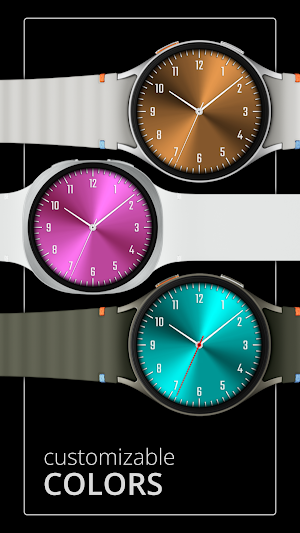 DADAM133: Analog Watch Face Screenshot 2