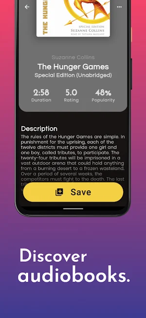Spotibooks – Audiobooks Player for Spotify Premium Screenshot 3