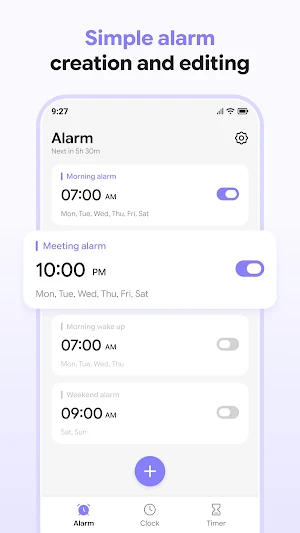 Simple Alarm Clock Screenshot 0