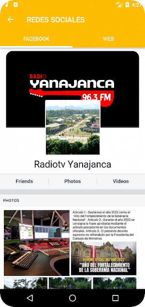 Radio Yanajanca 96.3 FM Screenshot 3