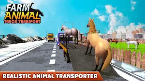 Farm Animals Transporter Truck Screenshot 3